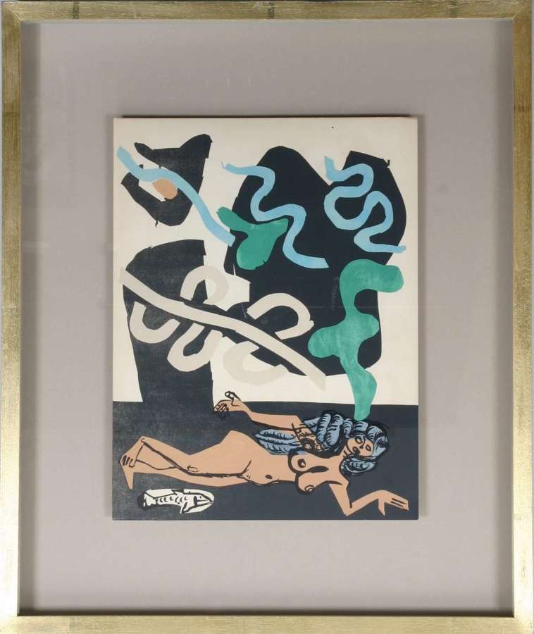 Le Corbusier: "Le Poème de L'Angle Droit". Original lithographs 1955.