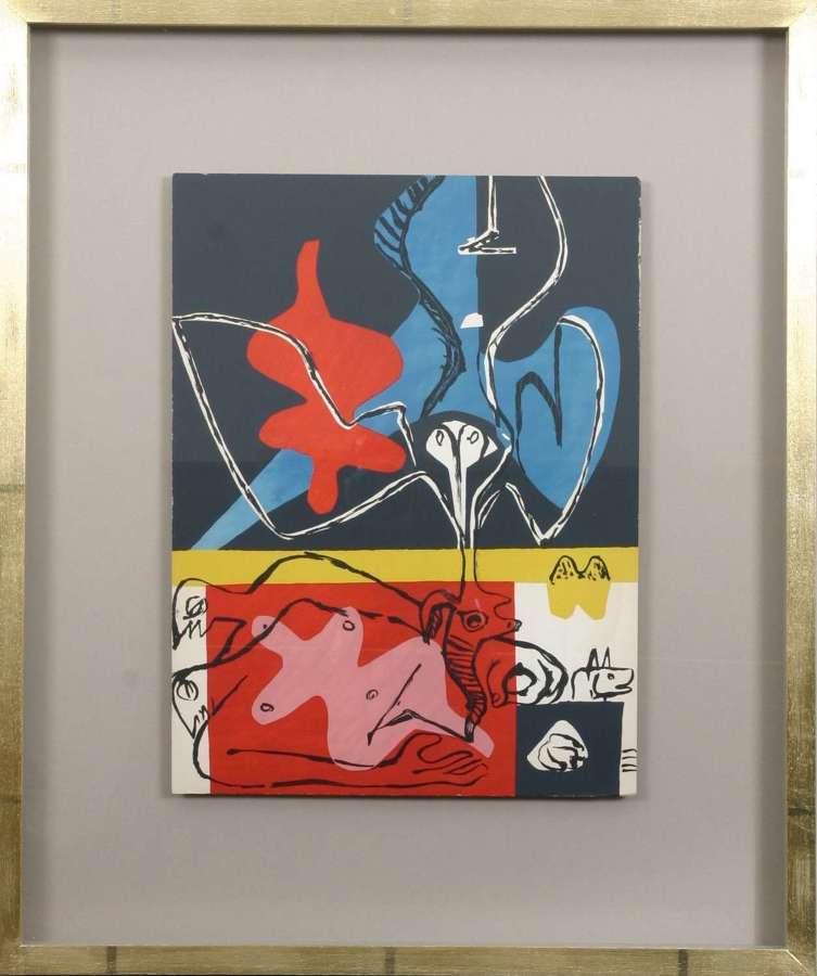 Le Corbusier: "Le Poème de L'Angle Droit". Original lithographs 1955.